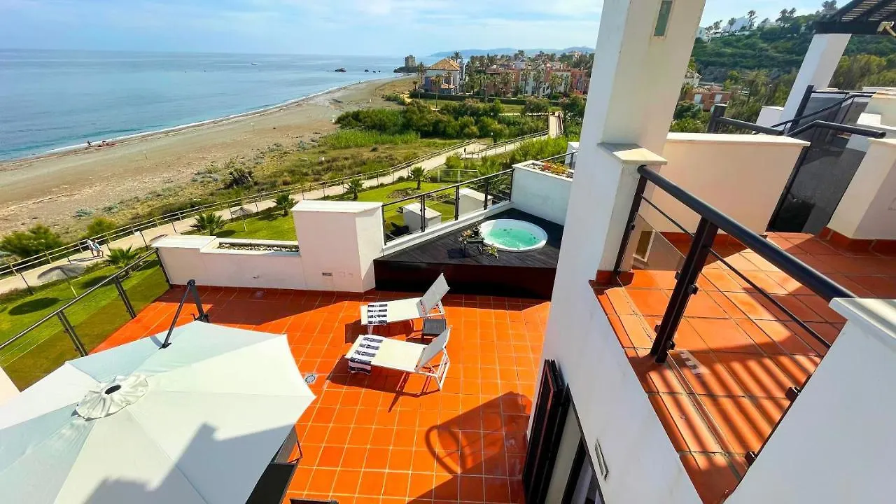 Appartamento Exclusive Luxury Frontline Beach Penthouse Casares Del Mar - Estepona
